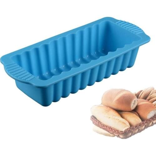 Silicone Loaf Mold Rectangle Bread Toast Mold Reusable Loaf Pan Baking Mold For Bread Silicone Cake Mold DIY Baking Tool