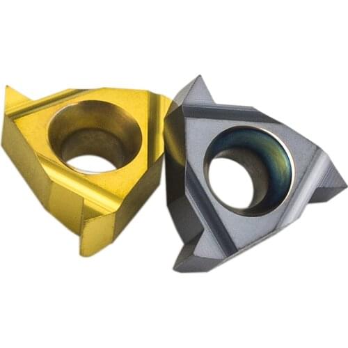 10pc 11ER A60 A55 Carbide Threaded Insert Steel Parts Thread Turning Tool Blade for SER Bar CNC Lathe