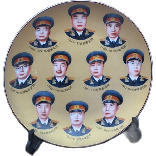 Decoration of Chinese Porcelain Top Ten Handsome Porcelain Plate Crafts