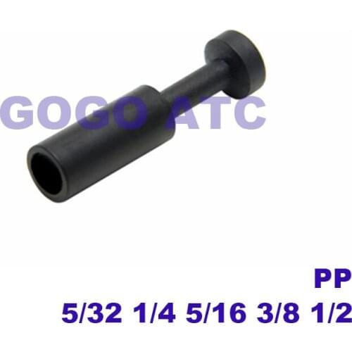 High-end pneumatic quick-release connector pipe plug PP 1/4 3/8 1/2 5/32 5/16 tracheal plastic plug quick connector