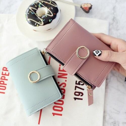 Women Wallets Small Fashion Brand Leather Purse Women Ladies Card Bag For Women Clutch Women Female Purse Money Clip Wallet