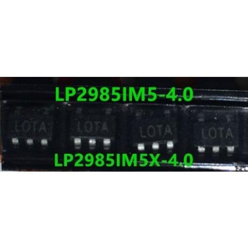10PCS SOT23-5 LP2985IM5X-4.0 voltage regulator chip LP2985-4.0 LP2985IM5-4.0