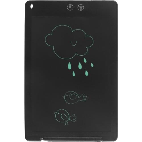 12 Inch Monochrome Fine Handwriting Tablet Split Screen Hands Writing Tablet Craft Scratch Painting Toys For Kids Learning