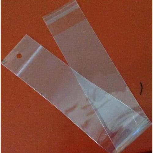 7 sizes Long Clear Cellophane/BOPP/Poly Bags 10x60cm Long Transparent Opp cosmetic Bag Packing Plastic Bags Self Adhesive Seal