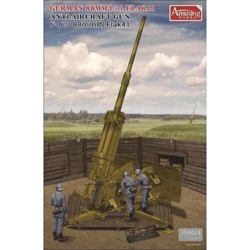 Amusing Hobby 1/35 35A024 German 88mm L71 Flak 41 Anti-Aircraft Gun