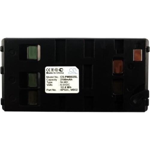 Cameron sino 2100mah battery for PENTAX R100 R-100X R200 R-200X R-202N R225N R300 R-300X R-322NX R-322NXM R-325NXM R800