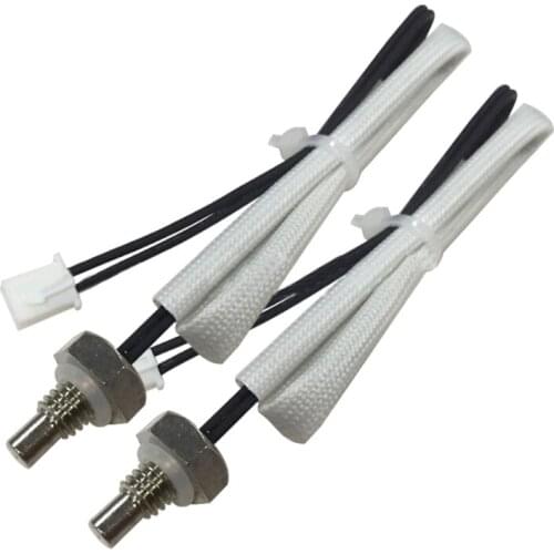NTC 10K Thermistor Temperature Sensor M6 Thread Probe Cable Resistance Value 50K Thermal Time Constant ≤7S N58D