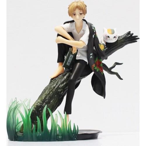 Anime Natsume Yuujinchou with Nyanko Sensei PVC Action Figure Model 18CM