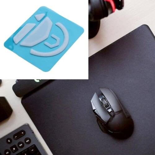 Ice Version Tiger Gaming Mouse Feet Sticker Mouse Glide Curve Edge Replacement for logitech G502 LIGHTSPEED Wireless