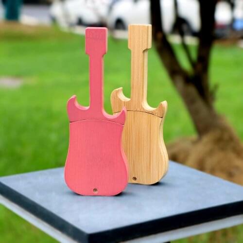 HORNET Guitar Shape Stash Jar Storage Box Smoke Tube Tobacco Box Storage Tank Pill Box Smoking Accessories