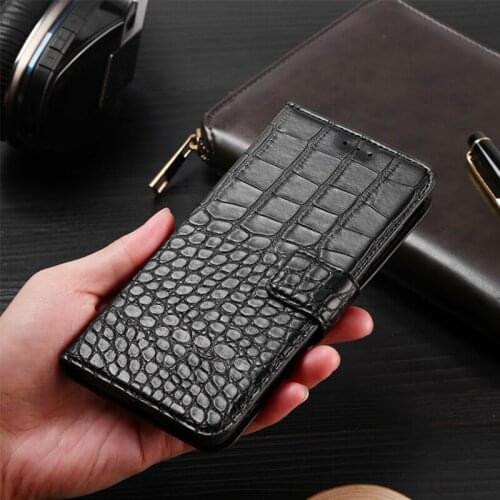 Crocodile texture leather case for Samsung A50 A70 A40 A30 A20 A10 A51 A71 A41 M21 A20E S10 Lite S20 Plus Case Magnetic