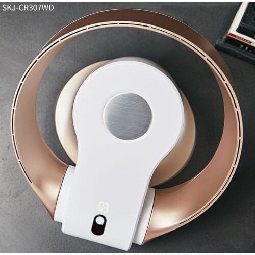 Golden Table/Floor Wall Mounted Electric Bladeless Fan With Remote Control 220V No blade Fan Air fan natural wind