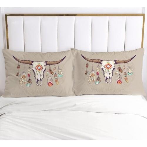 Customize 3D 2PCS Pillow Cases Decoration Throw Pillow Cover Bedding PillowCase 70x70 50x80 Home textile Bohemia Drop Ship