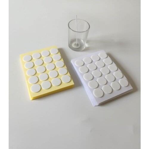 New 20/100/200Pcs/set Candle Wick Stickers Double-sided Adhesive Dots for Candle Making 20mm 1mm