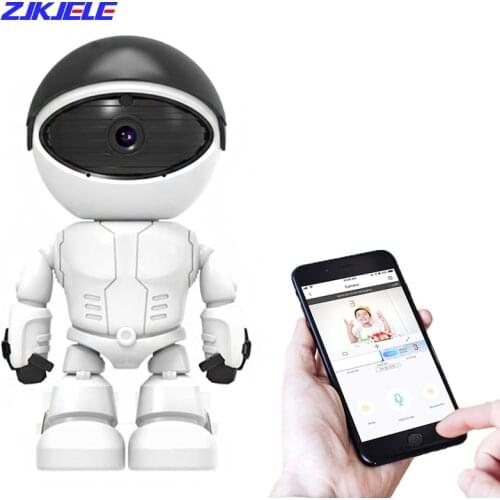 3.6mm 1080P Robot IP Security Camera 360 ° WiFi Wireless 2MP CCTV Camera Smart Home Video Surveillance P2P Hidden Baby Monitor