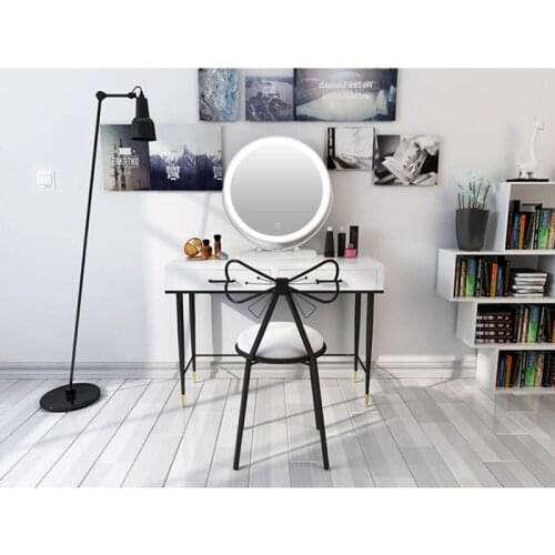Luxury Dressing Mirror LED Lighted Vanity Makeup 3 Colors For Mirrored Dresser Furniture Bedroom Cosmetic Mirrors Decoration