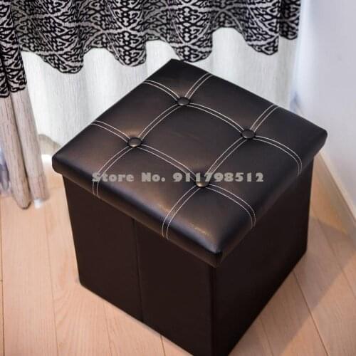 Storage stool storage ottoman shoe changing stool sofa stool comb makeup stool toy storage collapsible stool