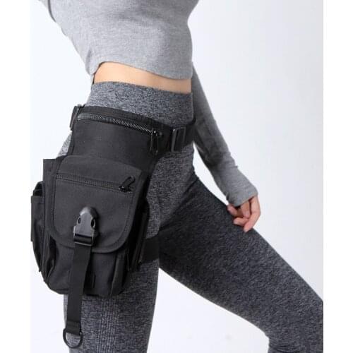 2021 Women Waist Bag Leg Bag Motorcycle Waterproof Steampunk Fanny Pack Fitness Leg Bags Waist Pack Ladies Hip Phone Pockets Bag