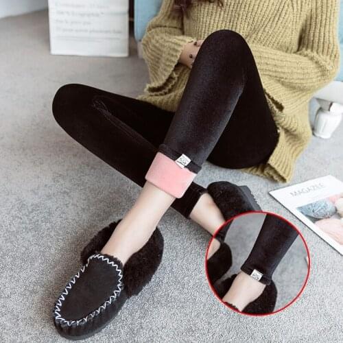 Winter Warm Belly Maternity Velvet Legging Elastic Positive Negative Cashmere Leggings High Waist Maternity Shine Pants Pregnant