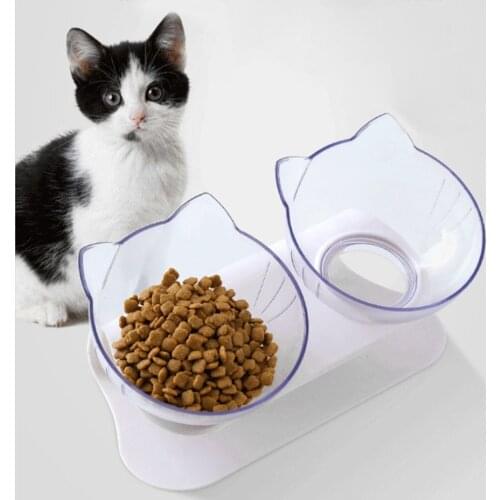 Anti-Vomiting Orthopedic Pet Bowl BPA & Toxic Free Plastic Pet Neck Bowl Cat Dog Protect Cervical Bowl 1PCS