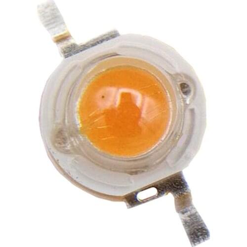 100pcs 5W high power led bead Lamp plant grow diodes light Bulb full spectrum 400-840nm 45MIL Chip 3-3.6v Free shipping