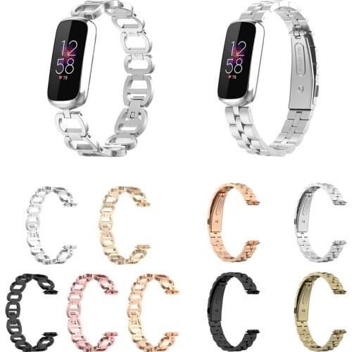 Stainless Steel Straps Bracelet For fitbit luxe Smart Bands Replacement Sport Watchband