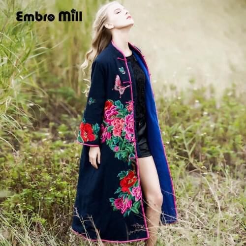 Embro Mill Women's Long Raincoats