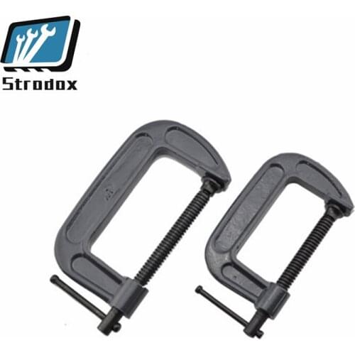 G-shaped clip, F-shaped clip, D-shaped clip, C-shaped woodworking clip fixed Jig abrasive forged steel rocker woodworking tool