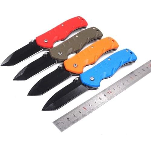 Folding Blade Pocket Knife Tactical Survival Knives Outdoor EDC Tool Multitools Camping Hunting Knife