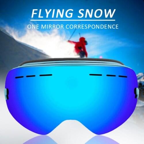 Ski Goggles,Winter Snow Sports Goggles with Anti-fog UV Protection for Men Women Youth Interchangeable Lens - Premium Goggles SD
