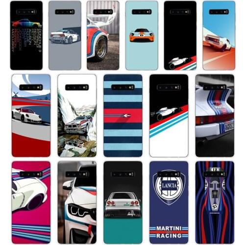 143FG Martini Racing Colores Soft Silicone Tpu Cover Case for Samsung Galaxy A01 A10 M11 M21 S10 S20 J1 2016 Plus case
