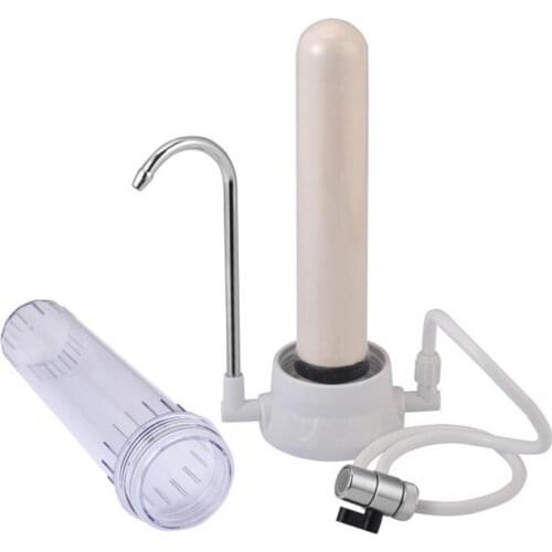 ZK30 Desktop single-stage Water Purifier Kitchen Faucet Filter Washable Ceramic Percolator Tap Water Filter