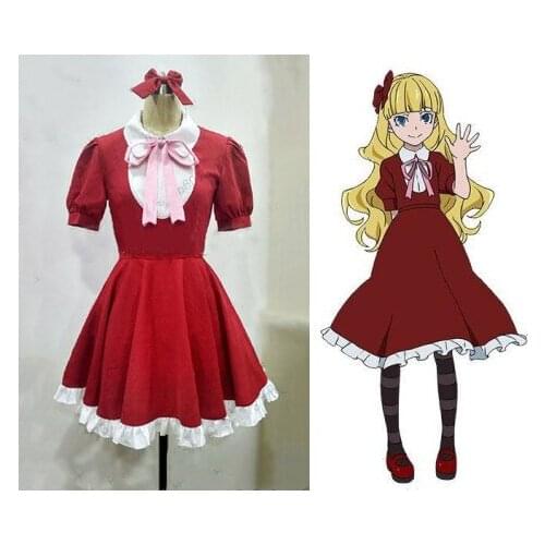 New Anime Bungou Stray Dogs Cosplay Alice Costume Dress Halloween Fancy Party Dress Costumes for Girls Women Kids Custom Made