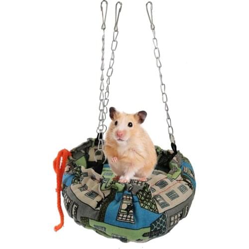 New Pet Hammock Hamster Hanging Bed Resting Hammock For Birds Parrots Cockatoo Pet Hammocks Dropshipping