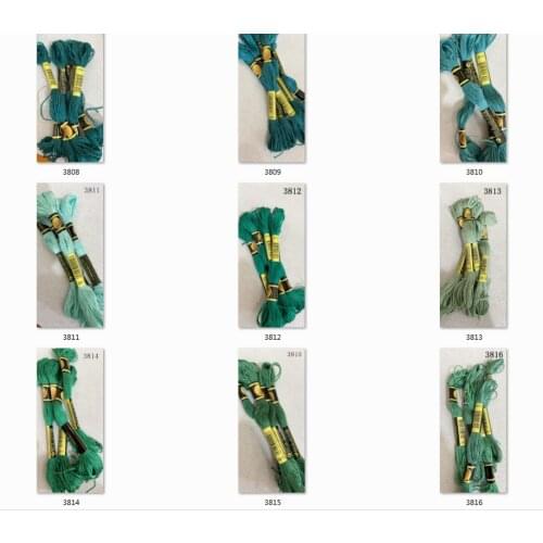 Oneroom 10 pieces cross stitch threads / cross stitch embroidery thread / Custom threads colors 10