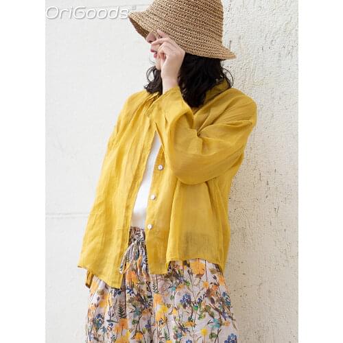 Натуральные блузки ORIGOODS China At AliExpress