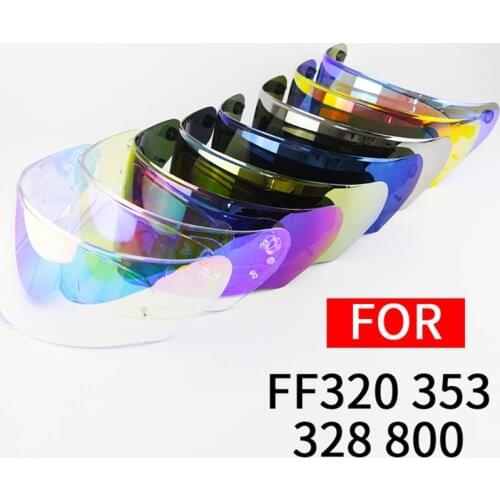 Motorcycle Helmet Visor Lens Full Face UV protection Sunscreen for FF320 FF328 FF353 Helmet Accessories