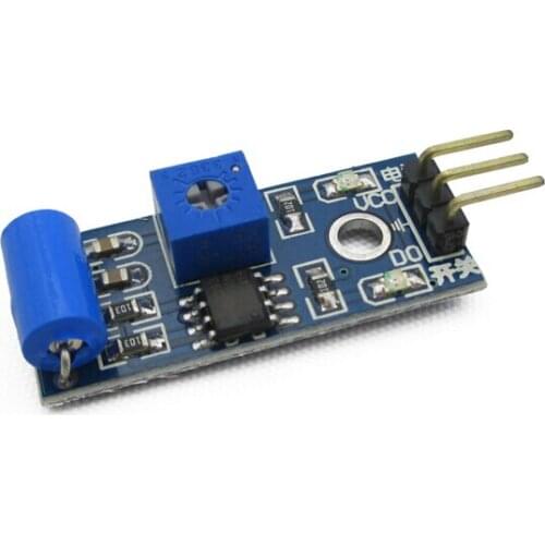 SW-420 Alarm Vibration Sensor Module Normally Closed Vibration Switch SW420 For Arduino Rapsberry Pie Starter Learing Kit