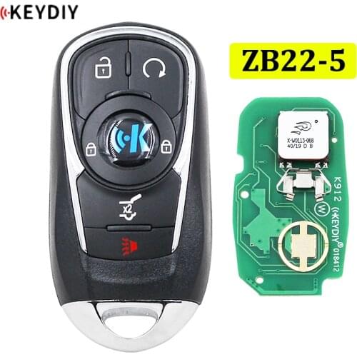 Universal ZB22-5 KD Smart Key Remote for KD-X2 KD Car Key Remote Replacement Fit More than 2000 Models
