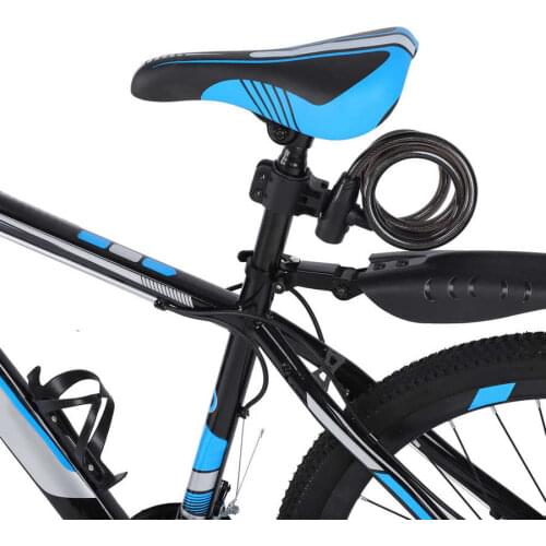 Universal 1.2m Bike Cable Lock Waterproof Anti-theft Bicycle Lock With 2 Key Cycling Security Protective Lock Bicycle Accessorie