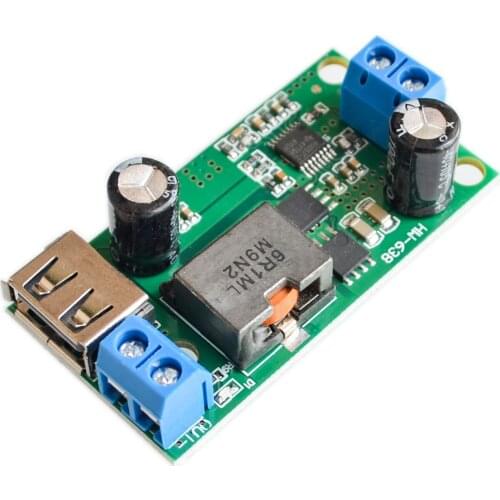 5A buck module 9V / 12V / 24v / 36V to 5V DC-DC high-power vehicle power supply converter
