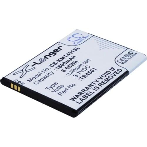 Cameron Sino 1800mAh battery for ARCHOS 50 Titanium 4G A50 Titanium 4G AC50TI4G for Trooper 451 Trooper 451 Dual SIM TR4501