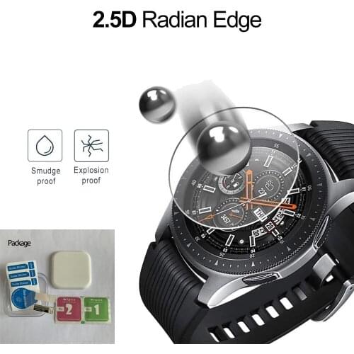 Cover For Samsung Gear S3 Frontier Protective Film Protection For Samsung Galaxy Watch 42MM 46MM Tempered Glass Screen