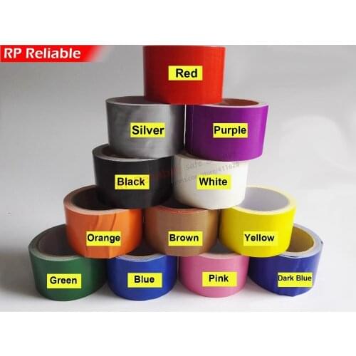 Color Choose, 6cm Wide, 10 Yards/Roll Single Adhesive Carpet Tape, Waterproof, Widely Use for Floor, Stage, Wedding, etc