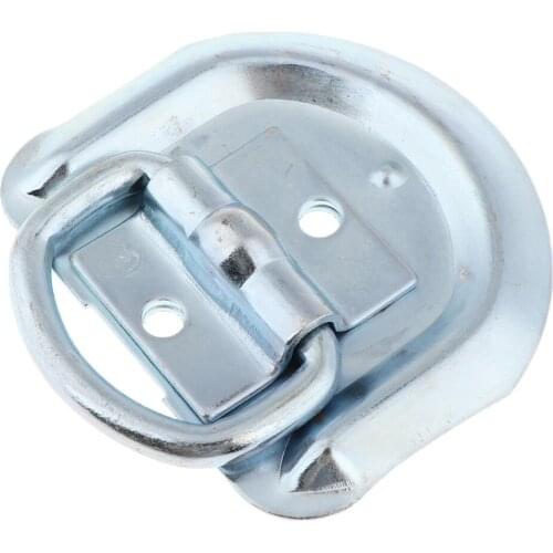 D Ring Weld On Tie Down Anchor with Recessed Pan Heavy Duty Flatbed Truck Trailer Chain Ratchet Strap Cargo