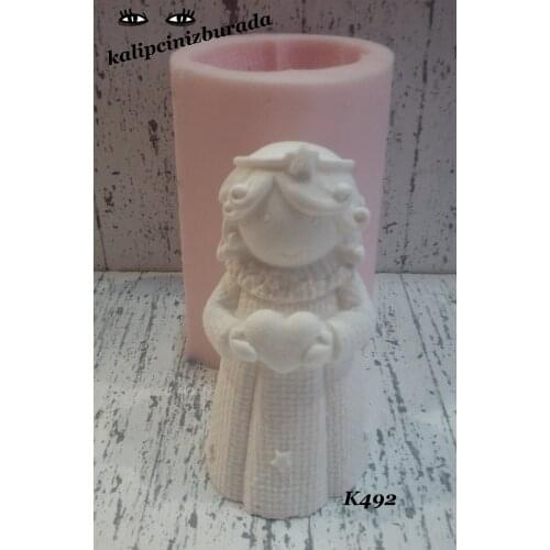 Heart Angel Silicone Mold