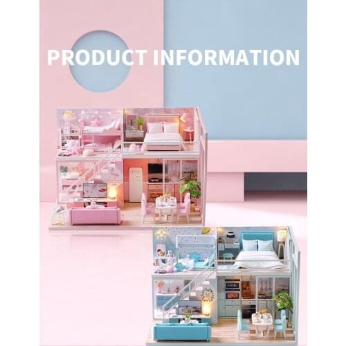 Handmade DIY Material Wood Music Box Building model toys birthday Valentines Gay gifts For girlfriend Glow in the dark