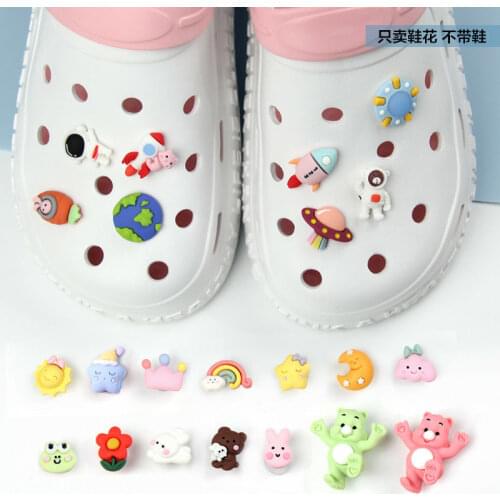 Children Croc Charms DIY Shoes Decorations Clogs Shoe Buckle Cute Cartoon Three-dimensional DIY Detachable Fashion Hot Sale