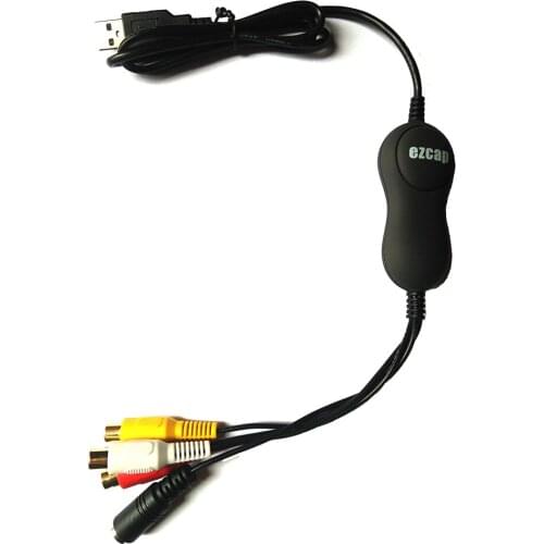 EzCAP159 Video Grabber WinMac USB2.0 Video Capture convert your old VHS to digital format for Windows & MAC 10.15.1 burn DVDdisk