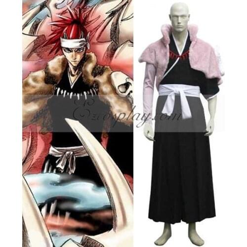 Bleach Abarai Renji Bankai Cosplay Costume E001